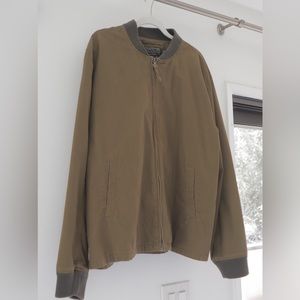 XXL J CREW olive green bomber jacket